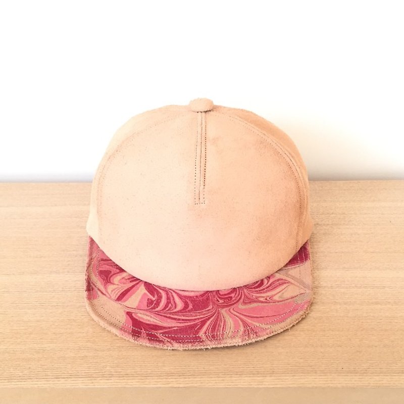 RESAPATO LEATHER CAP - Hats & Caps - Genuine Leather Red