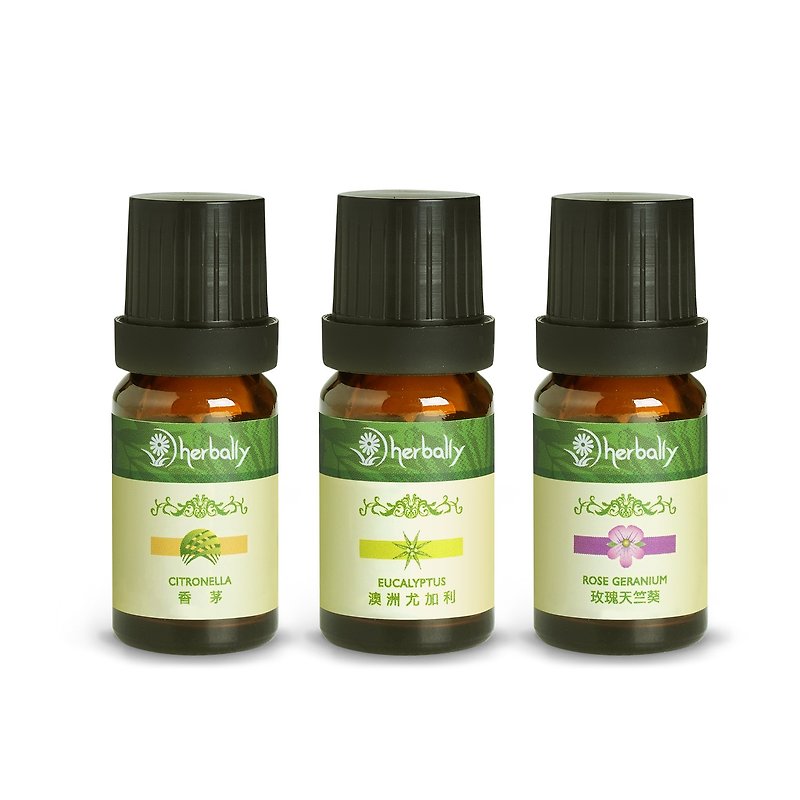 [Herbal True Feelings] Natural Mosquito Repellent Oil Group - Fragrances - Other Materials Green