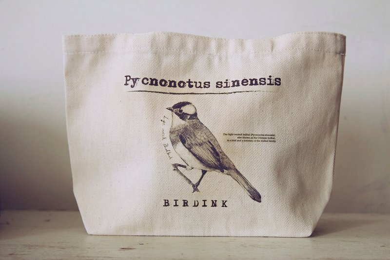 Birdink | Small Canvas <bulbul> - Handbags & Totes - Paper 