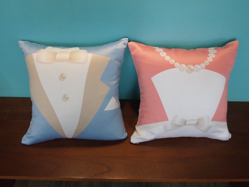 We Two Pillow Series-Prince & Princess - Pillows & Cushions - Other Materials Multicolor
