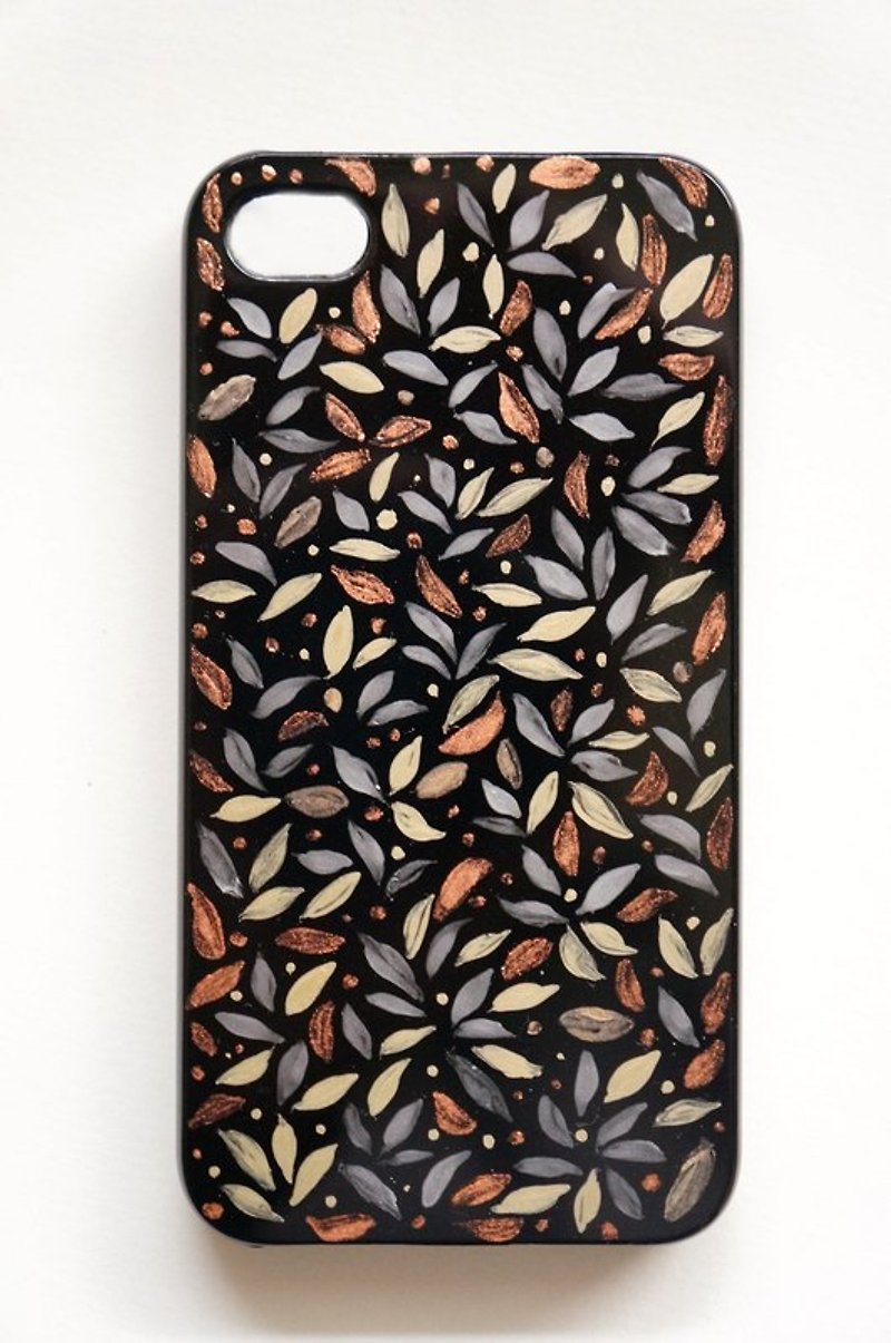 [Film] hand-painted series iPhone protection shell - Phone Cases - Plastic Black