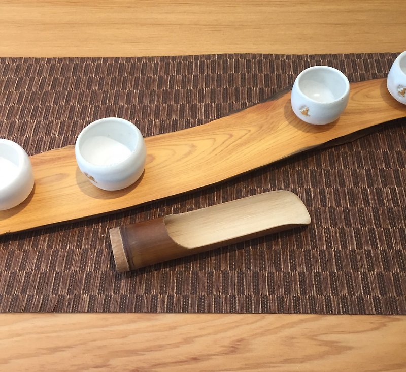 手工竹製茶則 - 寬口款 - 其他 - 竹 