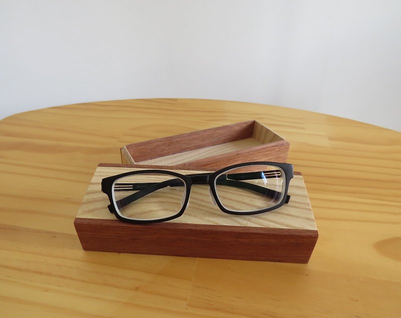 HO MOOD 中国語学習シリーズ - 東坡メガネボックス - 眼鏡・フレーム - 木製 ブラウン