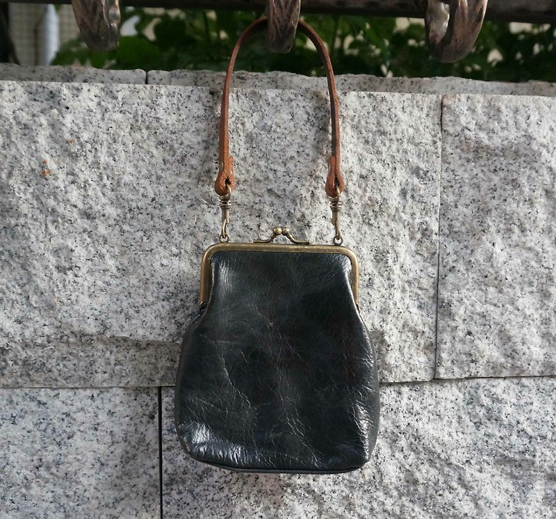 Carry a small mouth gold - Other - Genuine Leather Black