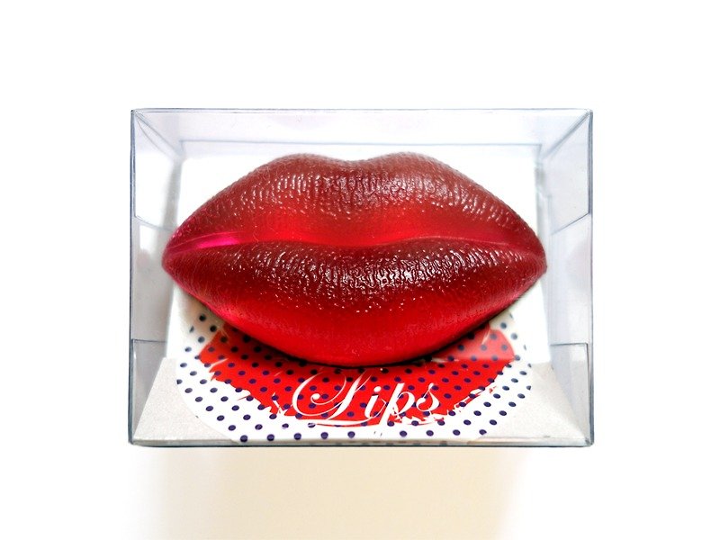 唇吸鉄 - 磁鐵 Lips magnet - 磁石貼/磁鐵 - 塑膠 紅色