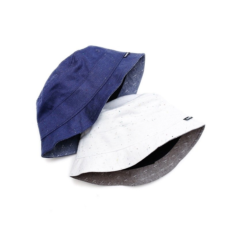 Filter017 COLOR DOTS BUCKET HAT 混紡色點漁夫帽 - 帽子 - 其他材質 多色