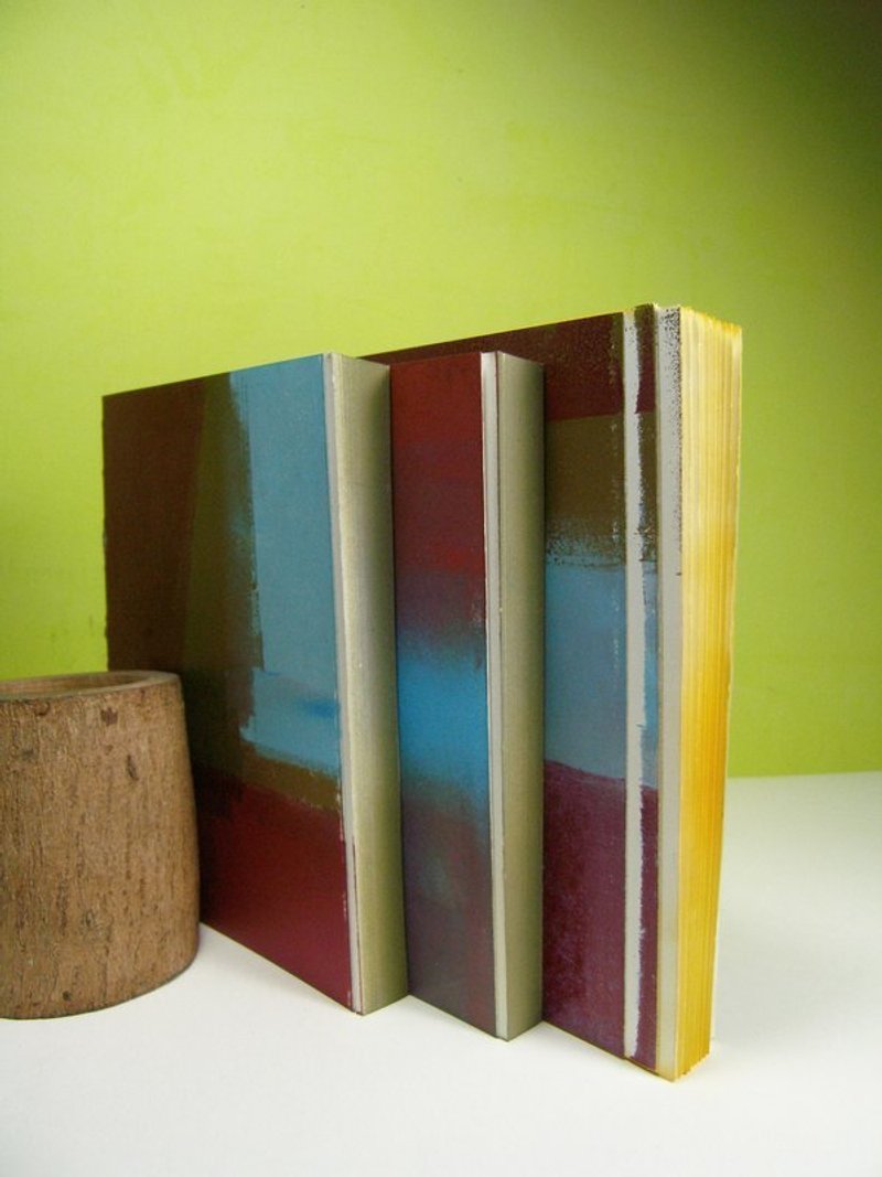 刷色大筆記本 - 筆記簿/手帳 - 紙 紅色