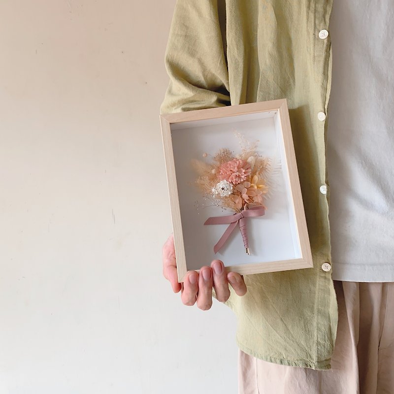 母親節 康乃馨相框花禮 - 植物/盆栽/盆景 - 植物．花 粉紅色