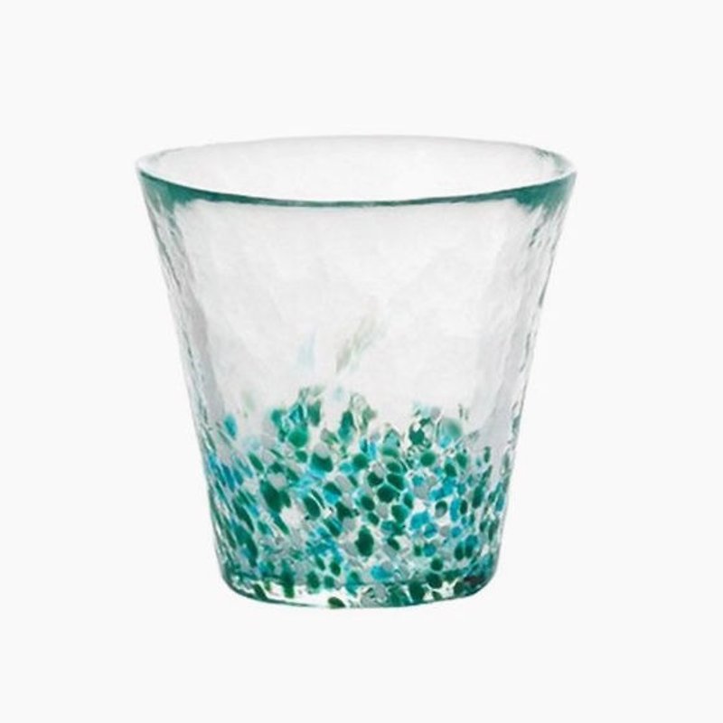 260cc [MSA] Japanese handmade cup (lemon yellow) imported from Japan Jin Jin Qing Qing handmade cup び い ro Tatari nn bu ra-do - Bar Glasses & Drinkware - Glass Green