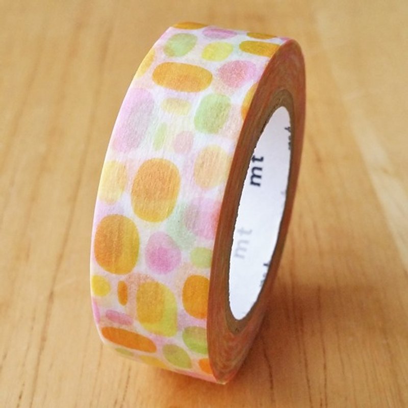 mt and paper tape Deco [Pool - Orange (MT01D284)] - Washi Tape - Paper Orange