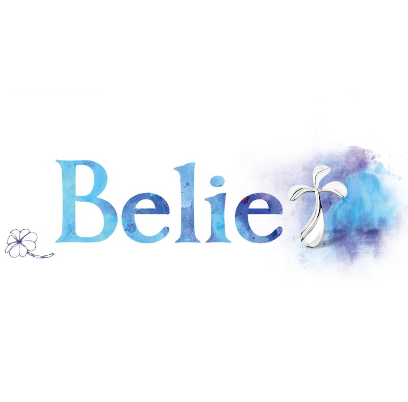 金點設計獎 【幸運草 Belief】 316L白鋼項鍊 - 項鍊 - 其他金屬 灰色