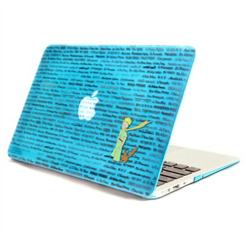 小王子授權系列-千言萬語/淺藍-MacbookPro/Air13吋-AA01 - 平板/電腦保護殼/保護貼 - 塑膠 藍色