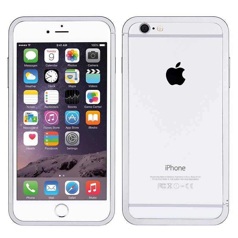 AluFrame 絶妙なアルミフレーム iPhone6 Plus/6s Plus シルバー - スマホケース - 金属 シルバー