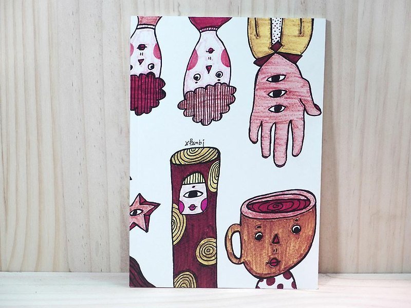 NEW ! 色彩系列-熱咖啡筆記本 - ノート・手帳 - 紙 ブラウン