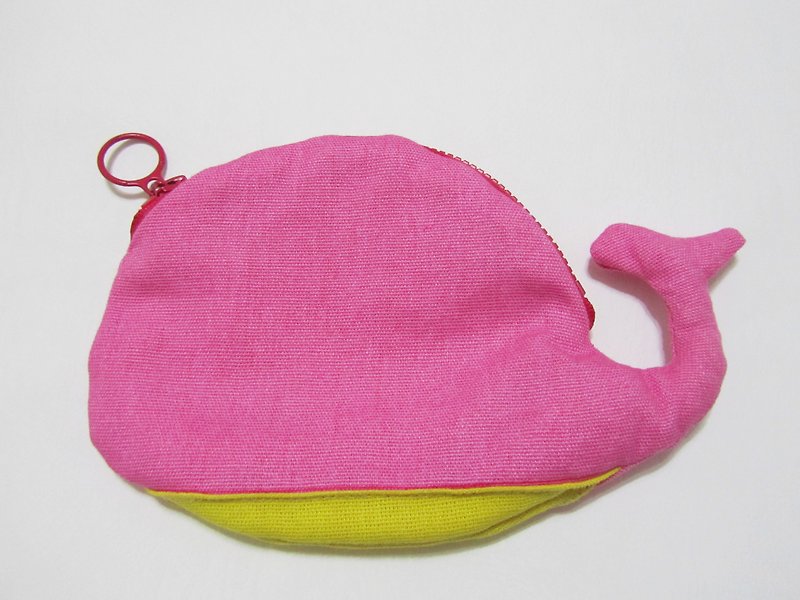 クジラ財布 - ピンク（限定版） - 小銭入れ - その他の素材 ピンク