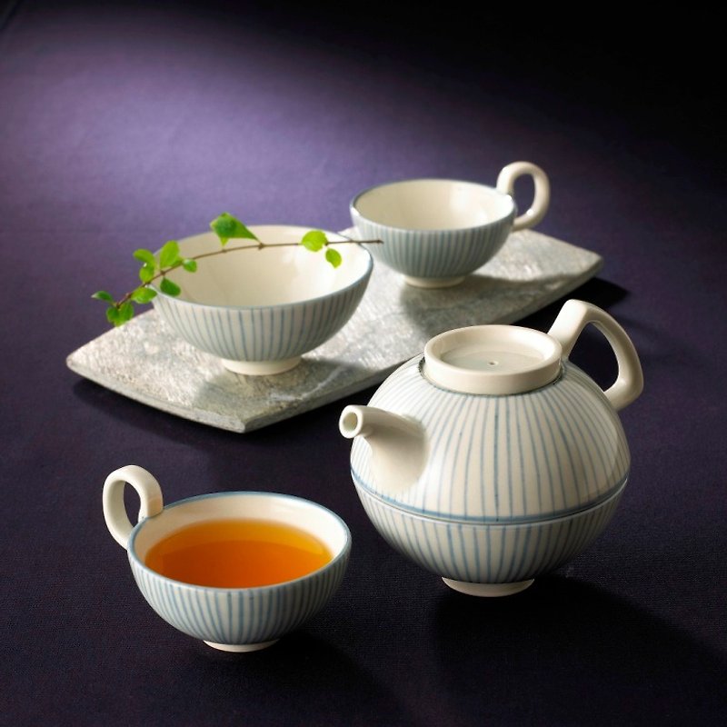 [Blue] serve tea sets off alone into the cup Tea - Teapots & Teacups - Other Materials Multicolor