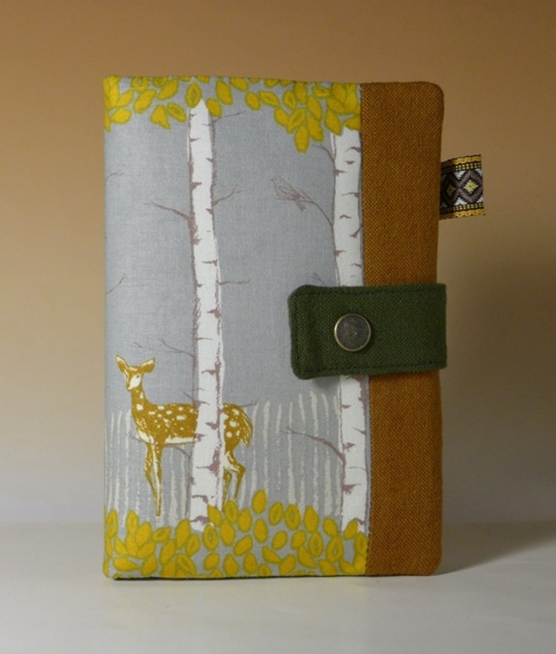 Multifunctional Passport Holder / long cloth folder*forest deer* - Passport Holders & Cases - Other Materials 