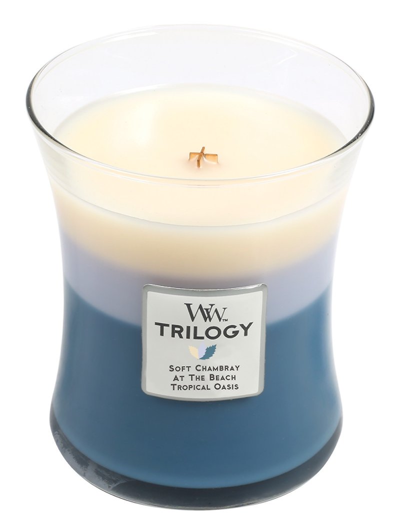 WW 10 oz three fragrance candle - Beach House - Candles & Candle Holders - Wax Multicolor