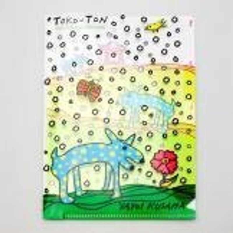 草間彌生mini資料多層夾--Toko Ton - Folders & Binders - Plastic Multicolor