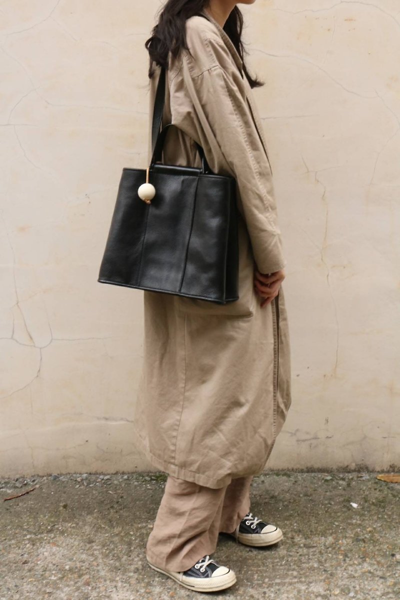 Métaformose leather tassel ladder bag - Messenger Bags & Sling Bags - Genuine Leather 