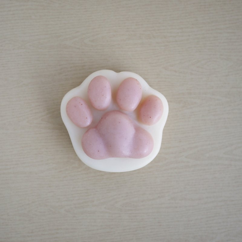 Shea Butter Cat Paw Soap (For Body) – Lime - ครีมอาบน้ำ - พืช/ดอกไม้ ขาว