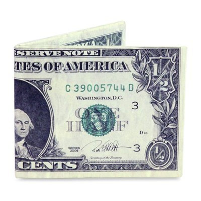 Mighty Wallet® paper wallet _ Half Dollar - กระเป๋าสตางค์ - วัสดุอื่นๆ หลากหลายสี
