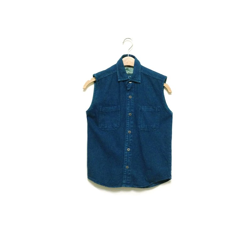 Priceless knew │ │ tannin blue green vest VINTAGE / MOD'S - Women's Vests - Other Materials 