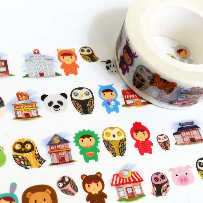 Masking Tape Baby World - มาสกิ้งเทป - กระดาษ 