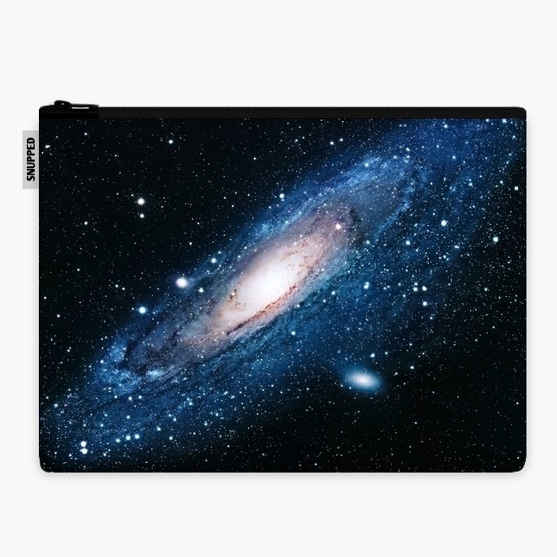 SpaceSuit 文件手拿包 - Andromeda Galaxy - 手拿包 - 防水材質 黑色