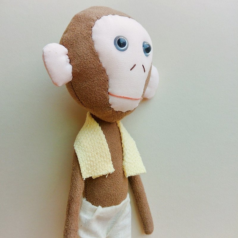 TV "Marriage Notice" Wukong Little Monkey (Brown) - อาหาร/วัตถุดิบ - วัสดุอื่นๆ สีนำ้ตาล
