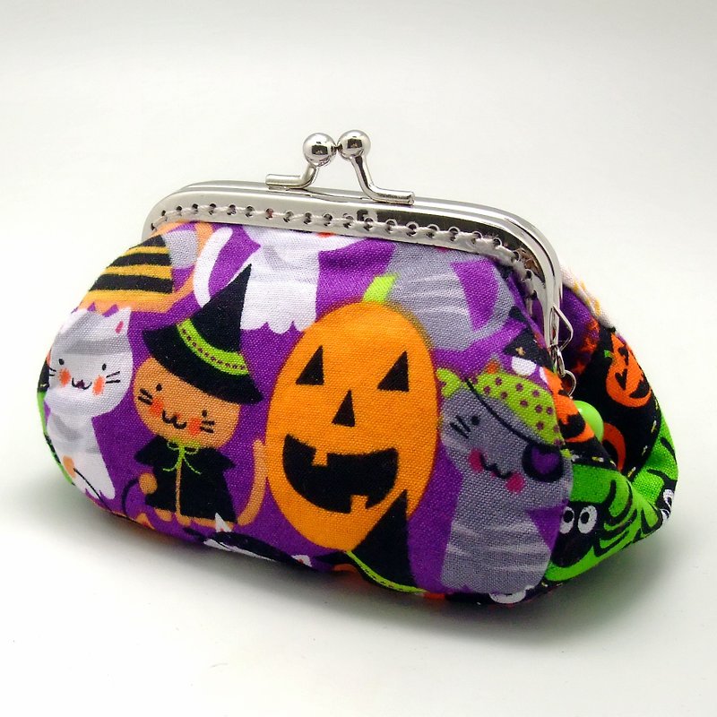 Small clutch / Coin purse (S-283) - Coin Purses - Cotton & Hemp Multicolor