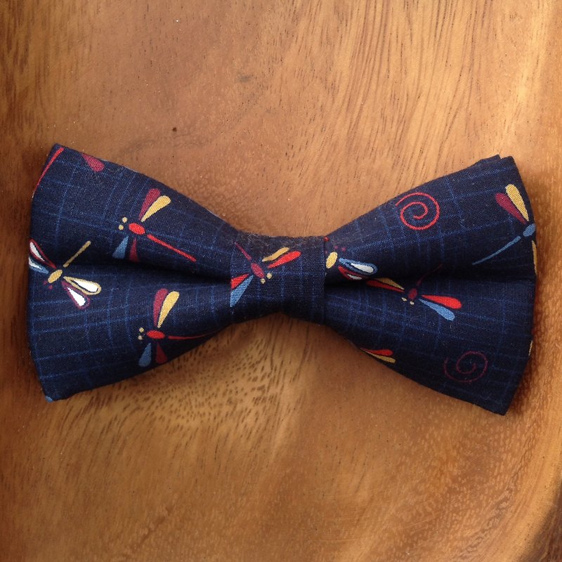 獨立設計 印花 系列 領結 Bow Tie 編號027 - 領帶/領帶夾 - 其他材質 黑色