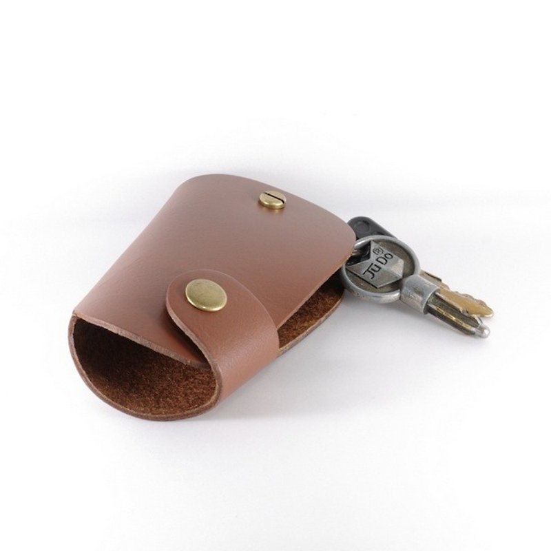 Kafka Ban Edition Key Case/Brown - Keychains - Genuine Leather 