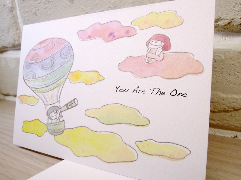 小蘑菇卡片－You are the One - 卡片/明信片 - 紙 