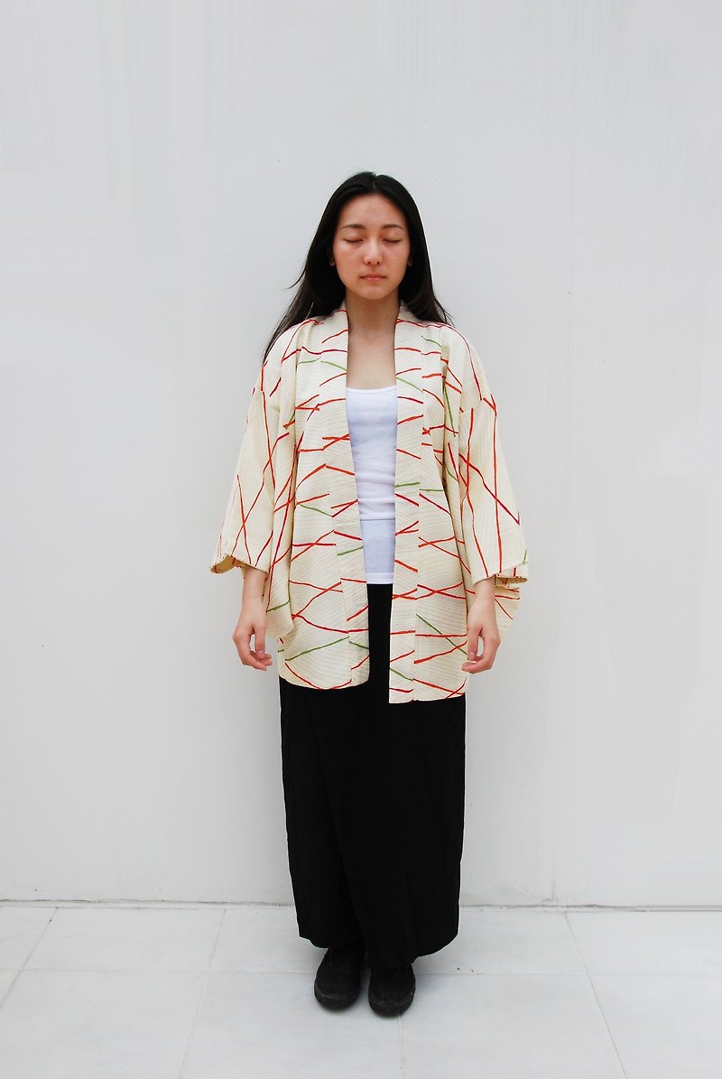 Antique kimono jacket - Women's Tops - Other Materials 