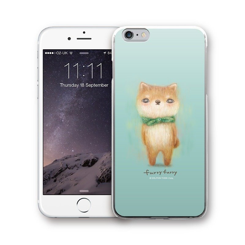 PIXOSTYLE iPhone 6 / 6S Plus Original Design Case - FURRYFURRY PSIP6P-317 - Phone Cases - Plastic Green