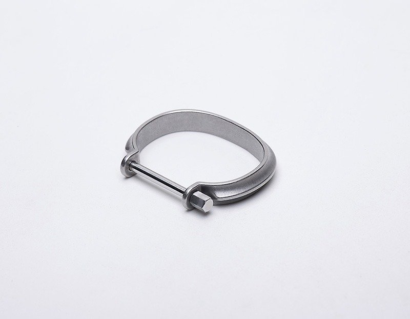 Drilling Lab_Clamp Bracelet Lock · Ring - Silver - Bracelets - Other Metals 