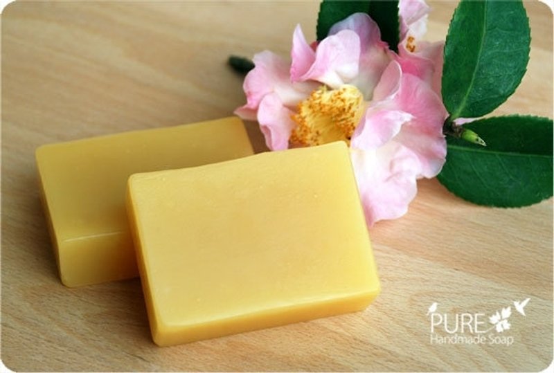 PURE Pure Soap - Soap Camellia Queen hair - สบู่ - พืช/ดอกไม้ สีส้ม