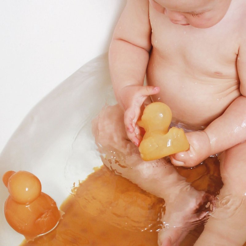 Danish Hevea Duckling Afei Bathing Toys - Kids' Toys - Latex Gold