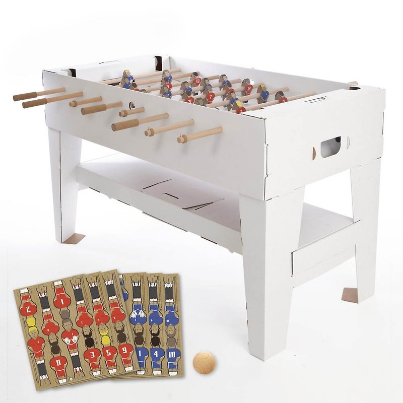 Paper Soccer Table Germany imported hand football table - Other - Paper White