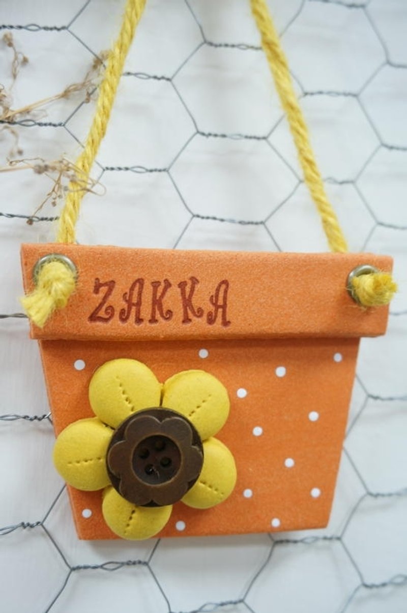 Handmade ZAKKA groceries arrangement - ของวางตกแต่ง - วัสดุอื่นๆ สีส้ม