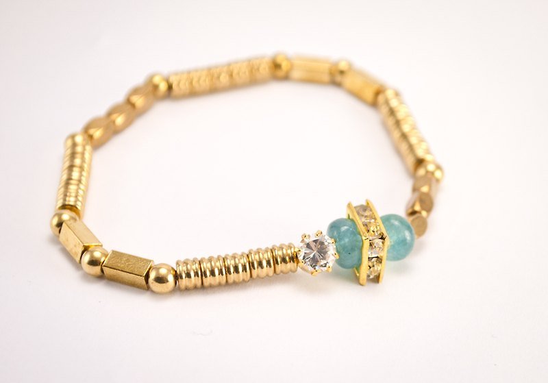 // La Don // [medieval - brass - Vista] - Bracelets - Other Materials Gold