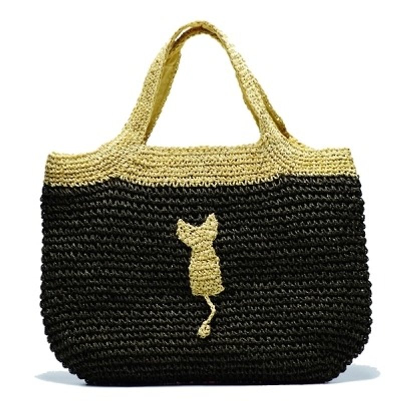 Noafamily, Noah Summer Bags love cat horizontal bag _DG - Handbags & Totes - Other Materials Khaki