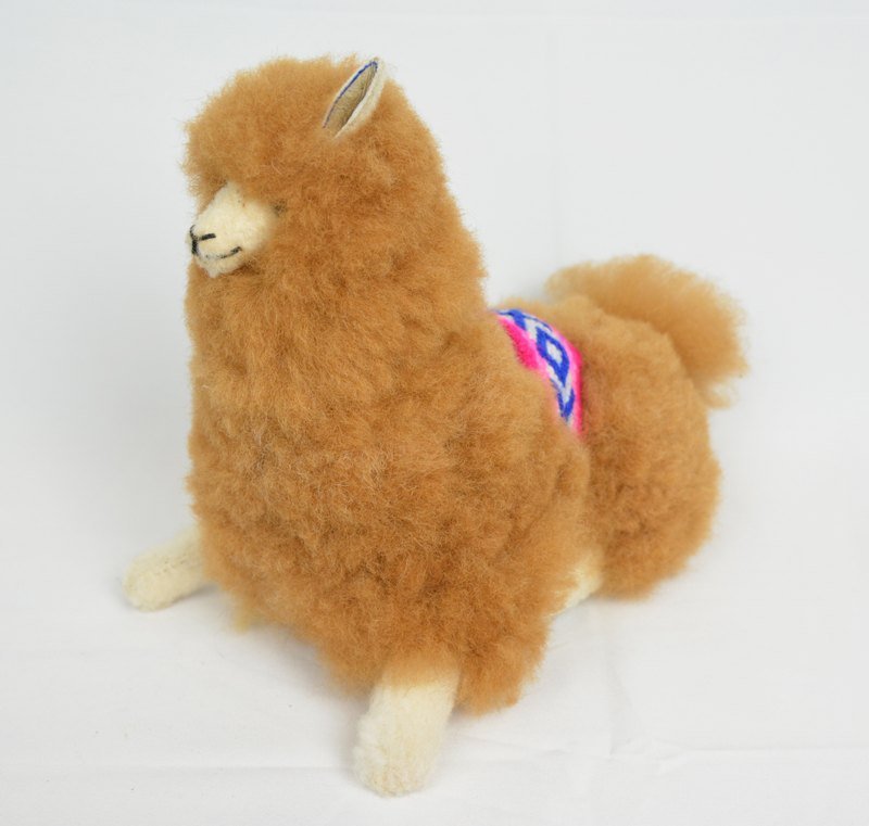 Fair Trade Alpaca _ - ของเล่นเด็ก - วัสดุอื่นๆ สีนำ้ตาล