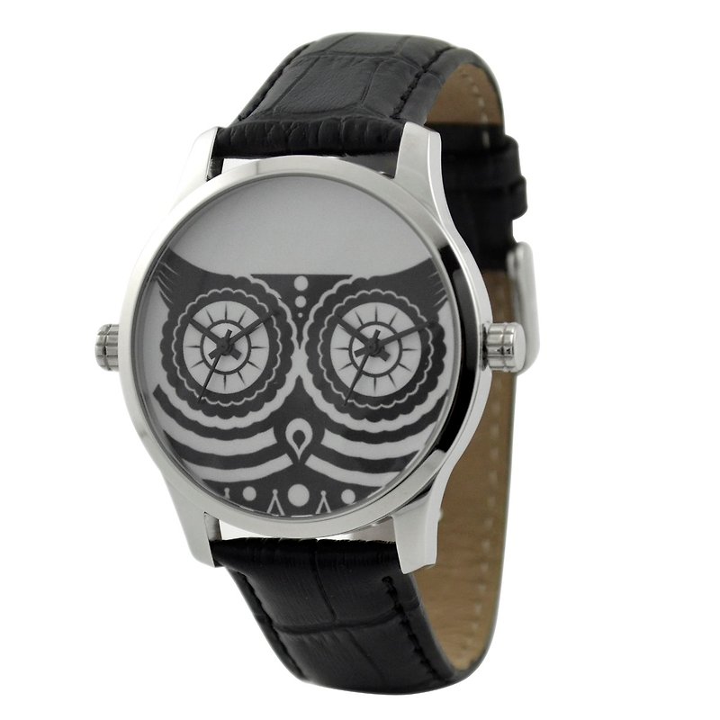 Dual Time Watch-Free Shipping Worldwide - Men's & Unisex Watches - Other Metals Gray