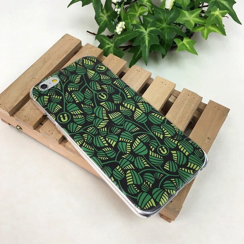 Leaves Green Print Soft / Hard Case for iPhone X,  iPhone 8,  iPhone 8 Plus,  iPhone 7 case, iPhone 7 Plus case, iPhone 6/6S, iPhone 6/6S Plus, Samsung Galaxy Note 7 case, Note 5 case, S7 Edge case, S7 case - Other - Plastic 