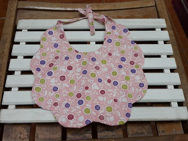 Floral circle twists baby bibs - Bibs - Other Materials Multicolor