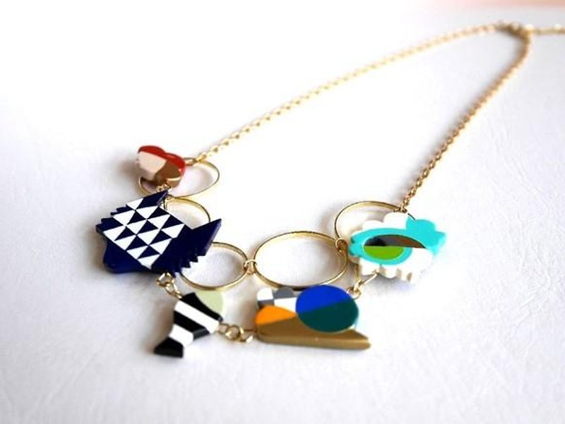 Animal Crossing necklace - Necklaces - Plastic Multicolor