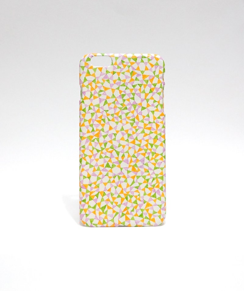 [Triangle Thinking - picnic color] iPhone 6 Plus Handmade protective shell - Other - Plastic 
