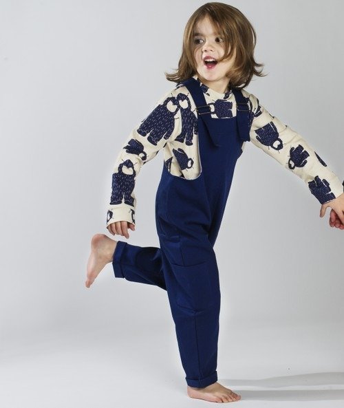 2014 autumn and winter koolabah full version cute monster organic cotton T